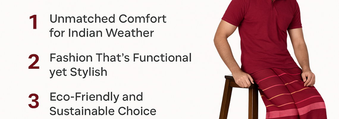 Top 5 Reasons Why Men Must Wear a Lungi Every Day